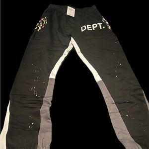 gallery dept black sweats
